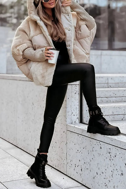 Veste Bomber Avec Capuche