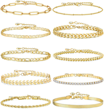 Bracelets Trombone Chic – Ensemble Féminin en Acier Inoxydable